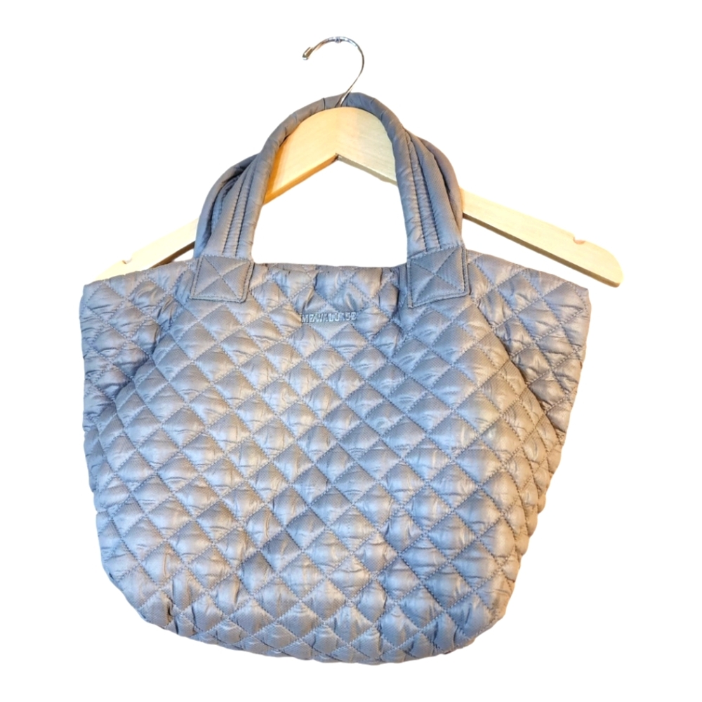 MZ Wallace Small Metro Tote Deluxe Grey